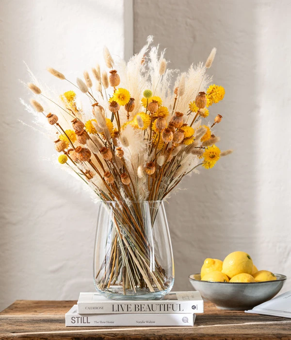 Trockenblumenbund Pampasgras, Natur 4 Trockenblumenbund Pampasgras, Natur – Bild 2