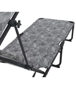 Siena Garden Campingliege Natura, Grau, Ca. B69/H43/T200 Cm -Gartenmöbel Store 6602981 WE DE 008 CampingliegeNatura