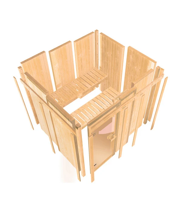 Wolff Finnhaus Innensauna De Luxe Helia, Ca. B210/H202/T165 Cm 12 Wolff Finnhaus Innensauna De Luxe Helia, Ca. B210/H202/T165 Cm – Bild 10