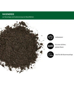 Dehner Rasenerde, 45 X 40 Liter -Gartenmöbel Store 6632814 WE IG 001 DehnerRasenerde40l