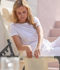 Dehner Gartenliege Mallorca, Ca. B71/H106/T227 Cm -Gartenmöbel Store 6635163 WE DE 009 LiegeMallorcaVanilla