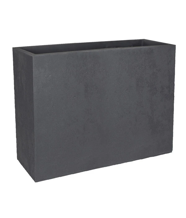 EDA-plastiques Kunststoff-Blumenkasten Basalt Loft L, Rechteckig, Anthrazit, Ca. B78,5/H60/T29,5 Cm 3 EDA-plastiques Kunststoff-Blumenkasten Basalt Loft L, Rechteckig, Anthrazit, Ca. B78,5/H60/T29,5 Cm