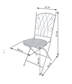 Dehner Klappstuhl Luca -Gartenmöbel Store 6666010 WE BG 001 StuhlLuca