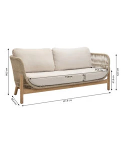 Dehner Sofa Portofino, 2-Sitzer 17 Dehner Sofa Portofino, 2-Sitzer -Gartenmöbel Store 6667901 WE BG 001 DehnerSofaPortofino