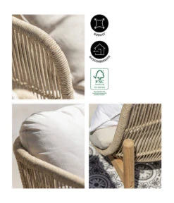 Dehner Sessel Portofino -Gartenmöbel Store 6667901 WE IG 001 DehnerSofaPortofino2Sitzer