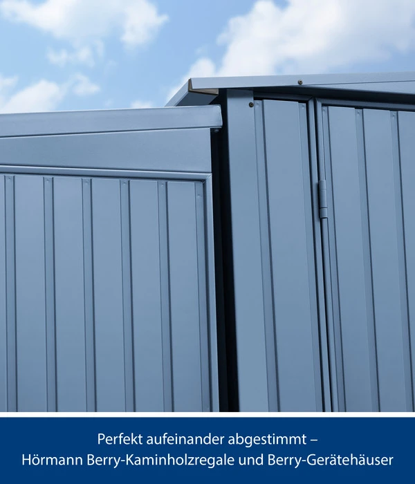 Hörmann Berry-Kaminholzregal Classic 7 Hörmann Berry-Kaminholzregal Classic – Bild 5