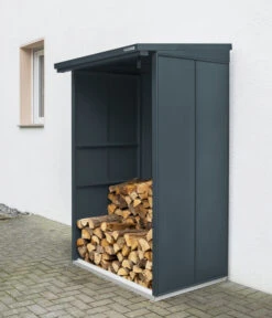 Hörmann Berry-Kaminholzregal Modern -Gartenmöbel Store 6668123 WE MO 001 HoermannKaminholzregal