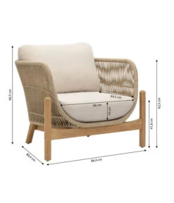 Dehner Sessel Portofino -Gartenmöbel Store 6669774 WE BG 001 DehnerSesselPortofino