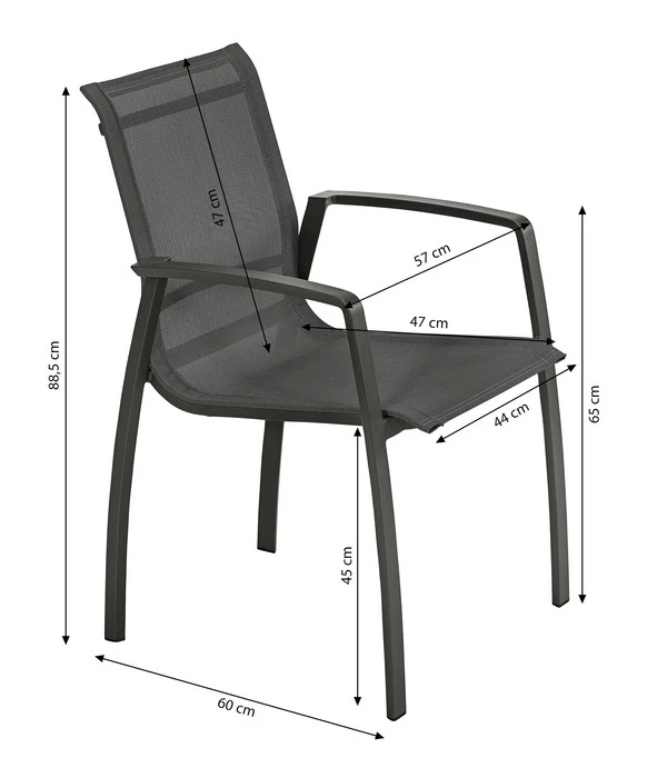 Dehner Stapelstuhl Nancy 9 Dehner Stapelstuhl Nancy – Bild 7