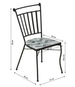 Dehner Mosaikstuhl Letizia 13 Dehner Mosaikstuhl Letizia -Gartenmöbel Store 6702070 WE BG 001 DehnerMosaikStuhlLetiziaNeu