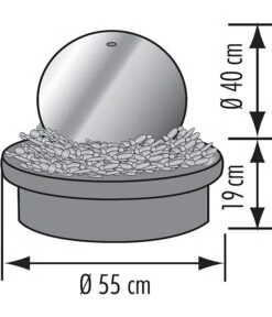 Seliger Edelstahl-Gartenbrunnen Atlantic -Gartenmöbel Store 6702575 WE DE 001 SeligerEdelstahlGartenbrunnenAtlantic