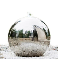 Seliger Edelstahl-Gartenbrunnen Atlantic