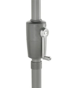 Dehner Schirm Milos, Rund, Ca. Ø294 Cm 19 Dehner Schirm Milos, Rund, Ca. Ø294 Cm -Gartenmöbel Store 6702864 WE DE 002 SchirmMilosHellgrauNeu