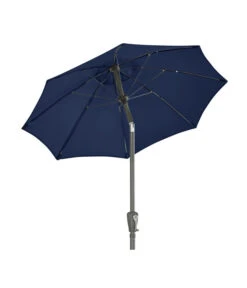 Dehner Sonnenschirm Vido, Rund, Ca. Ø150 Cm 12 Dehner Sonnenschirm Vido, Rund, Ca. Ø150 Cm -Gartenmöbel Store 6702997 WE FS 003 SchirmVidoDunkelgrauNeu