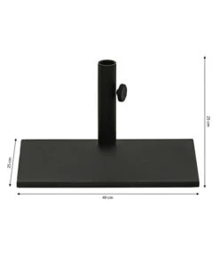 Dehner Balkonschirmständer, 20 Kg 7 Dehner Balkonschirmständer, 20 Kg -Gartenmöbel Store 6703573 WE BG 001 Balkonschirmstaender