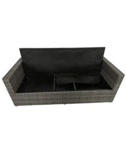 Dehner Flecht-Truhenbank Föhr, 3-Sitzer 16 Dehner Flecht-Truhenbank Föhr, 3-Sitzer -Gartenmöbel Store 6704795 WE FS 004 TruhenbankFoehrNeu