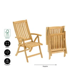 Dehner Klappsessel Havanna -Gartenmöbel Store 6707863 WE IG 001 KLAPPSESSELHAVANNATEAK