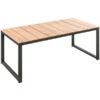 Dehner Gartentisch Chicago Wood, Ca. B180/H74/T90 Cm -Gartenmöbel Store 6708341 WE FS 001 TischChicagoWoodN