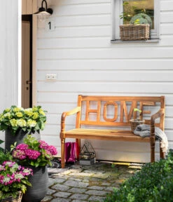 Dehner Gartenbank Home, 2-Sitzer 9 Dehner Gartenbank Home, 2-Sitzer -Gartenmöbel Store 6708382 WE MO 002 BankHome