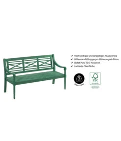 Dehner Gartenbank Emma, 3-Sitzer 11 Dehner Gartenbank Emma, 3-Sitzer -Gartenmöbel Store 6708473 WE IG 001 BankEmma3er