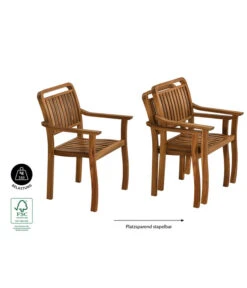 Dehner Stapelsessel Lima -Gartenmöbel Store 6708705 WE IG 001 DehnerStapelsesselLima