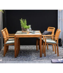 Dehner Stapelsessel Lima -Gartenmöbel Store 6708713 WE MO 001 StapelsesselLimaNeu