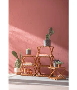 Dehner Blumentreppe Macao -Gartenmöbel Store 6713473 6713507 6713523 WE MO 001 BlumentreppeMacao