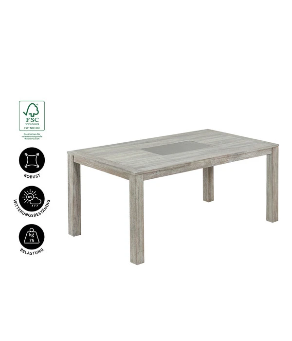 Dehner Tisch Stockholm, Ca. B170/H76/T92,5 Cm 7 Dehner Tisch Stockholm, Ca. B170/H76/T92,5 Cm – Bild 5