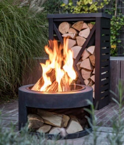 Feuerschale Valencia, Ca. Ø58/H32 Cm -Gartenmöbel Store 6722912 WE MO 002 Feurschale