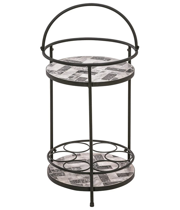 Dehner Mosaikbeistelltisch Letizia, Ca. Ø41/H74 Cm 3 Dehner Mosaikbeistelltisch Letizia, Ca. Ø41/H74 Cm