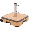 Doppler Schirmständer AluWood Trolley, 50 Kg 2 Doppler Schirmständer AluWood Trolley, 50 Kg -Gartenmöbel Store 6738017 WE FS 001 AluwoodSockel50kg