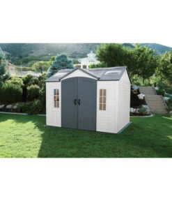 Lifetime Gerätehaus Sky 8 Lifetime Gerätehaus Sky -Gartenmöbel Store 6753842 WE MO 001 GeraetehausSky