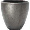 Fleur Ami Kunststoff-Topf Grace, Konisch, Silber 2 Fleur Ami Kunststoff-Topf Grace, Konisch, Silber -Gartenmöbel Store 6759328 WE FS 001 FleurAmiKunststoffTopfGracerundsilber
