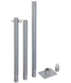 Windhager Sonnensegelmast Set, Ca. H240 Cm -Gartenmöbel Store 6761787 WE FS 002 WindhagerSonnensegelmast