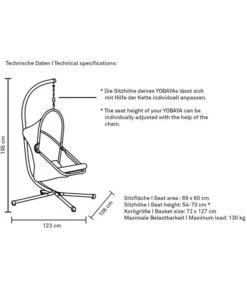 Siena Garden Hängesessel Yobaya 41 Siena Garden Hängesessel Yobaya -Gartenmöbel Store 6860621 6860639 WE DE 001 HaengesesselYobaya