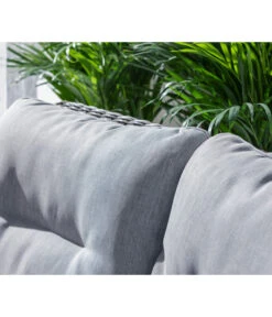 Dehner Geflechtlounge Santos, 4-teilig -Gartenmöbel Store 6875074 WE DE 005 LoungeSantosNEU