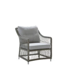 Dehner Geflechtlounge Santos, 4-teilig -Gartenmöbel Store 6875074 WE FS 003 LoungeSantosNEU