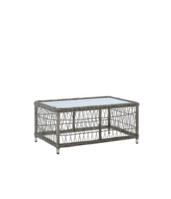 Dehner Geflechtlounge Santos, 4-teilig -Gartenmöbel Store 6875074 WE FS 004 LoungeSantosNEU