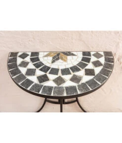 Dehner Mosaiktisch Diana Halbrund, Ca. B60/H72,5/T31,5 Cm 9 Dehner Mosaiktisch Diana Halbrund, Ca. B60/H72,5/T31,5 Cm -Gartenmöbel Store 6875082 WE DE 001 TischHalbrundDiana