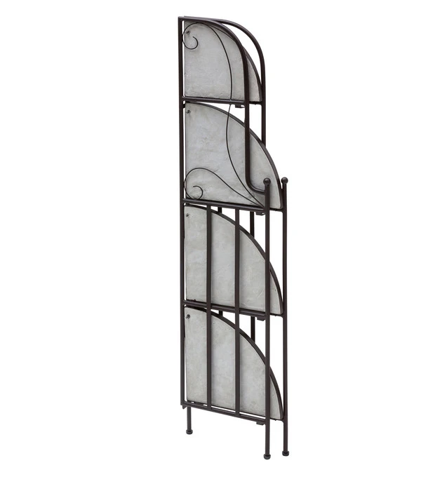 Dehner Mosaik Eckregal Diana, Ca. B33/H132,5/T33 Cm 5 Dehner Mosaik Eckregal Diana, Ca. B33/H132,5/T33 Cm – Bild 3