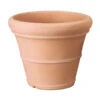Farmet Kunststoff-Pflanzkübel, Glatt, Rund, Terrakotta 1 Farmet Kunststoff-Pflanzkübel, Glatt, Rund, Terrakotta -Gartenmöbel Store 6884738 WE FS 001 KunststoffPflanzkuebelglattrundimpruneta35cm