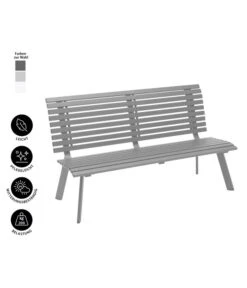 Dehner Bank London, 3-Sitzer -Gartenmöbel Store 6893762 WE IG 001 BankLondon