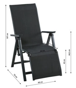 Dehner Relaxsessel Cleveland, Dunkelgrau 12 Dehner Relaxsessel Cleveland, Dunkelgrau -Gartenmöbel Store 6894158 WE BG 001 RelaxsesselClevelandGrauNeu