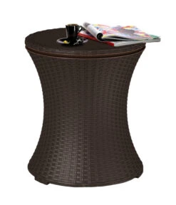 Keter Beistelltisch Pacific Cool Bar, Ca. Ø49,5/H57-82,5 Cm 8 Keter Beistelltisch Pacific Cool Bar, Ca. Ø49,5/H57-82,5 Cm -Gartenmöbel Store 6894877 WE DE 001 pacificcoolbar