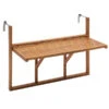 Dehner Balkonhängetisch, Ca. B90/H65/T41,7 Cm -Gartenmöbel Store 6897748 WE FS 001 DehnerBalkonklapptischMacao