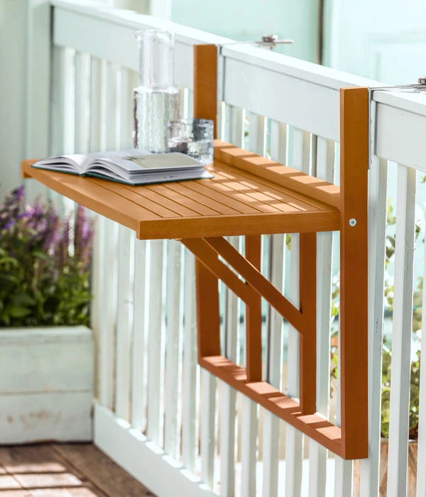 Dehner Balkonhängetisch, Ca. B90/H65/T41,7 Cm 5 Dehner Balkonhängetisch, Ca. B90/H65/T41,7 Cm – Bild 3