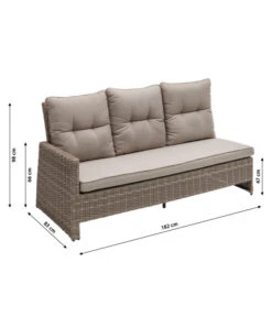 Dehner Geflechtlounge Bologna, 5-teilig 29 Dehner Geflechtlounge Bologna, 5-teilig -Gartenmöbel Store 6903447 WE BG 001 LoungeBologna korrektur