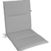 KETTtex Niederlehnerpolster Lindos Hellgrau, Ca. B100/H4/T50 Cm -Gartenmöbel Store 6907158 WE FS 001 KETTtexNiederlehnerpolsterLindosHellgrau