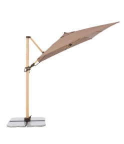 Doppler Pendelschirm Aluwood, Rechteckig, Ca. B300/T220 Cm 20 Doppler Pendelschirm Aluwood, Rechteckig, Ca. B300/T220 Cm -Gartenmöbel Store 6910525 WE FS 005 PendelschirmAluWoodGreige