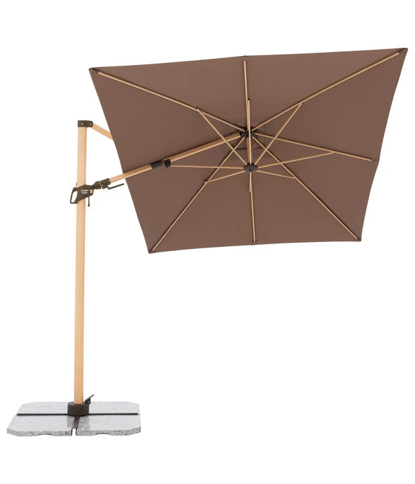 Doppler Pendelschirm Aluwood, Rechteckig, Ca. B300/T220 Cm 11 Doppler Pendelschirm Aluwood, Rechteckig, Ca. B300/T220 Cm – Bild 9